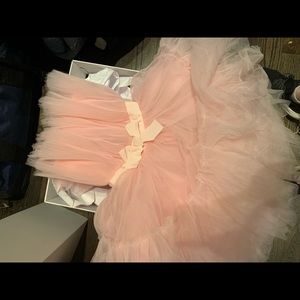 GIAMBATISTA VALLI X H&M PINK DRESS